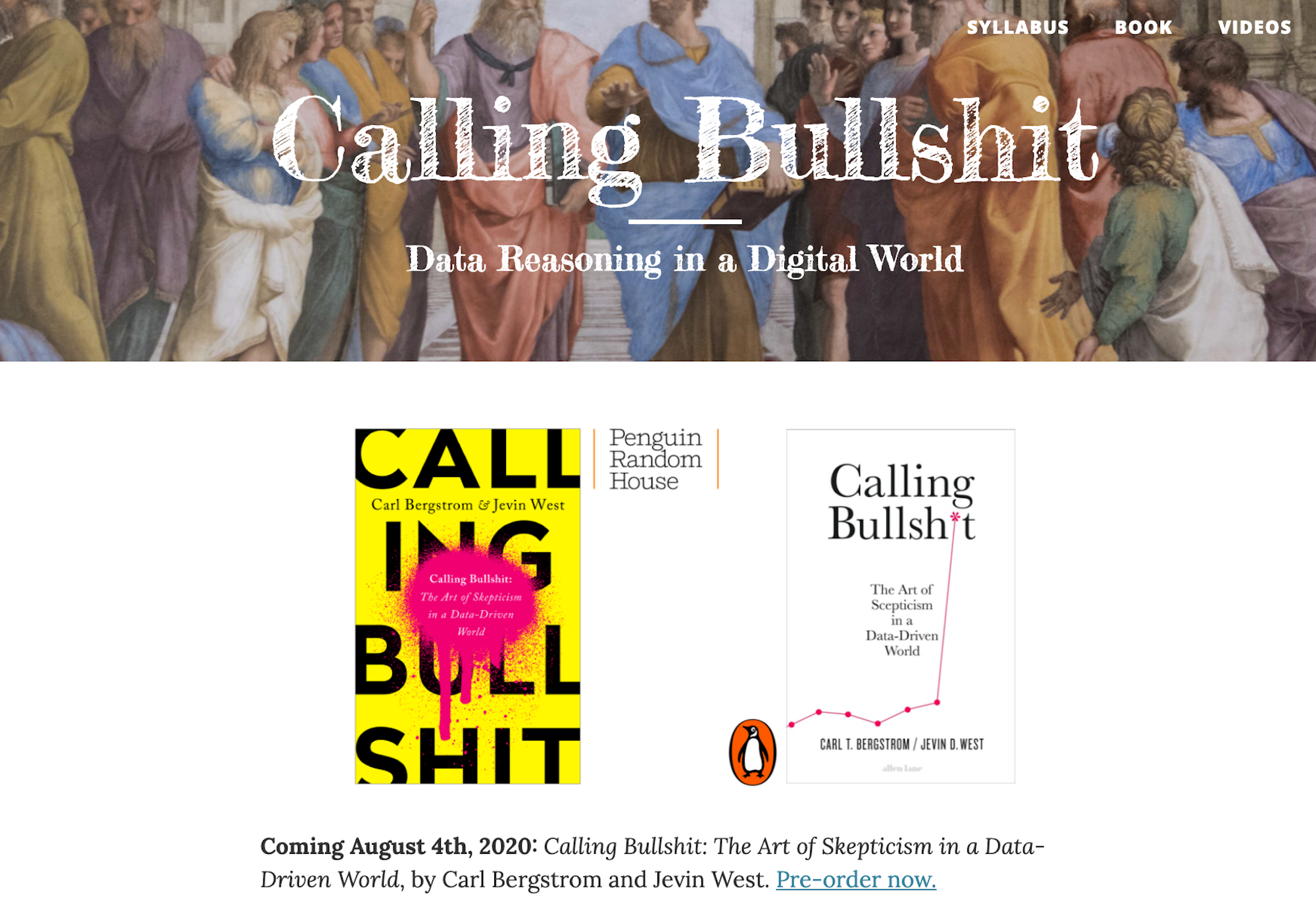 Calling Bullshit